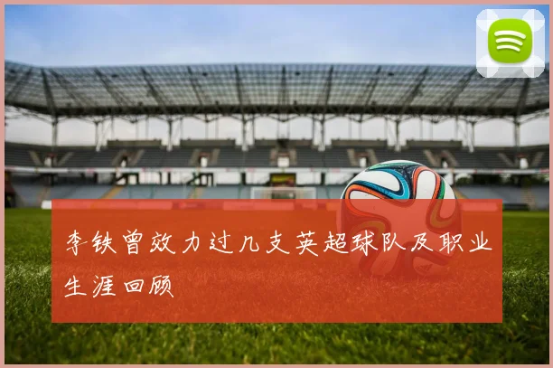 李铁曾效力过几支英超球队及职业生涯回顾